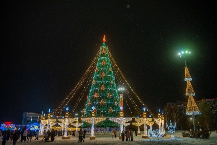 Новогодние Набережные Челны 2025