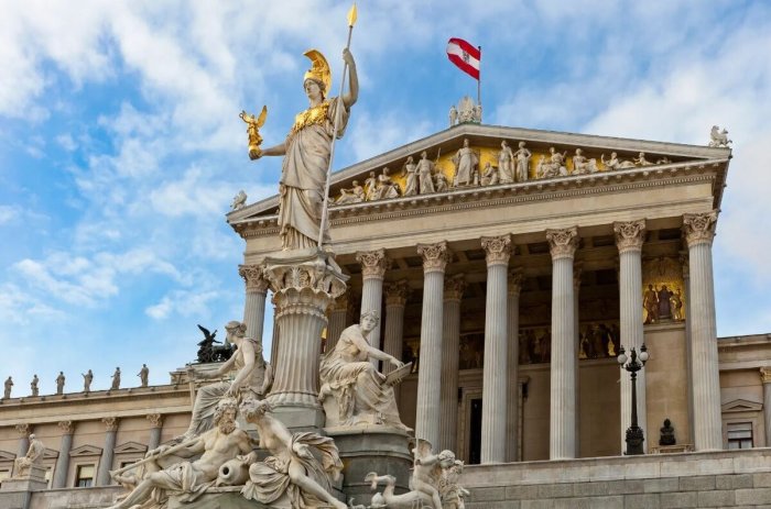 Парламент Вена Австрия