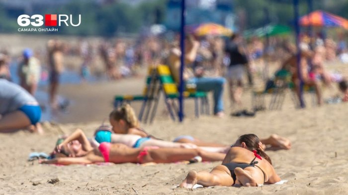 Золотые Пески Самара пляж