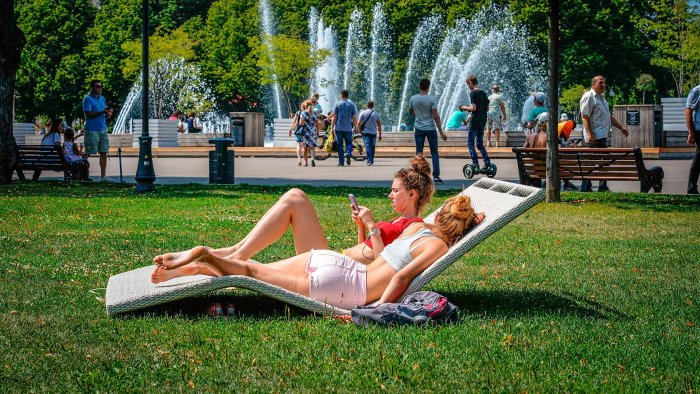 Очень жаркое лето