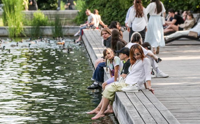 Сильный дождь фото