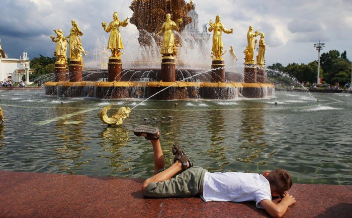 Сильная жара