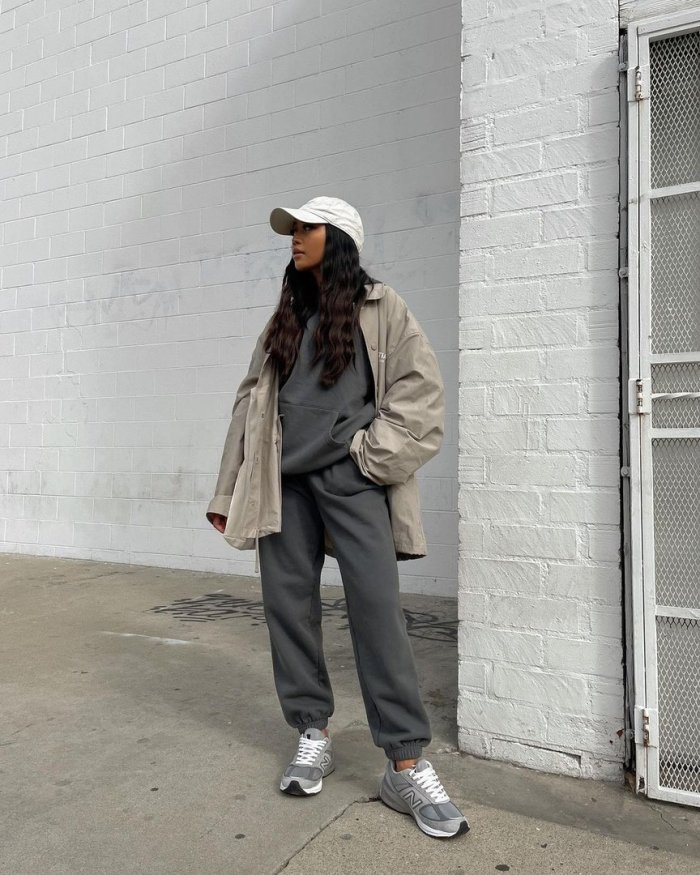 Стиль спорт Шик оверсайз