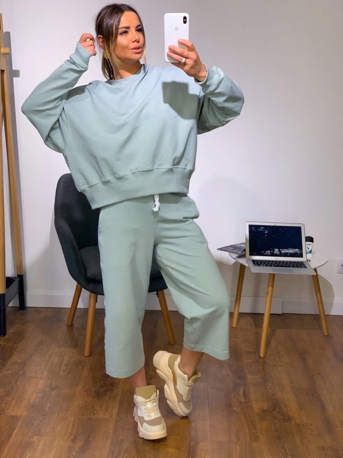 Спортивный костюм женский оверсайз