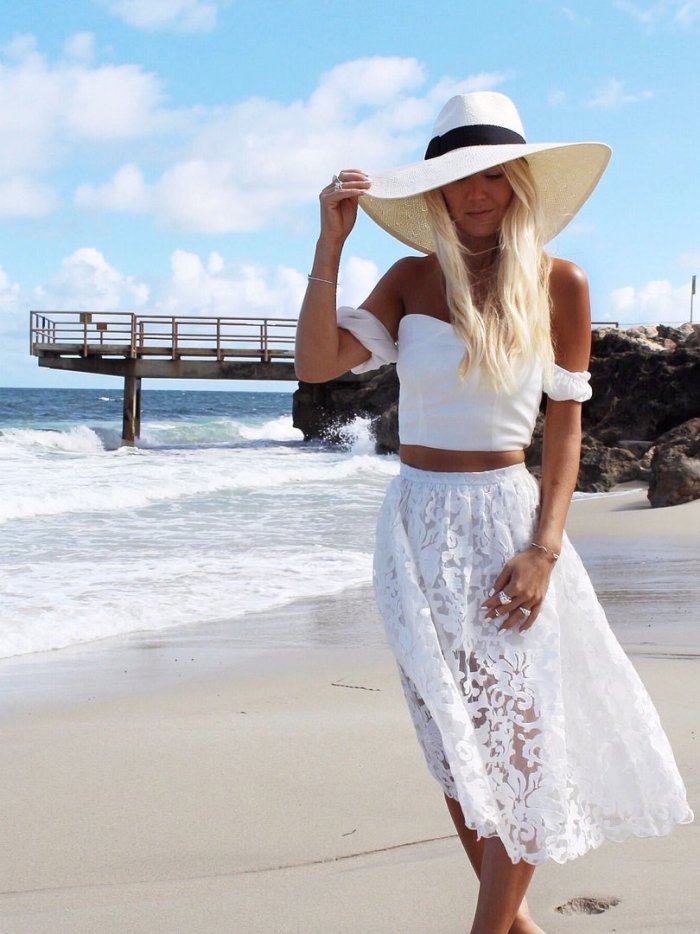 Летние образы со шляпой