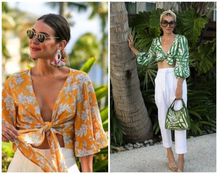 Женский пляжный образ