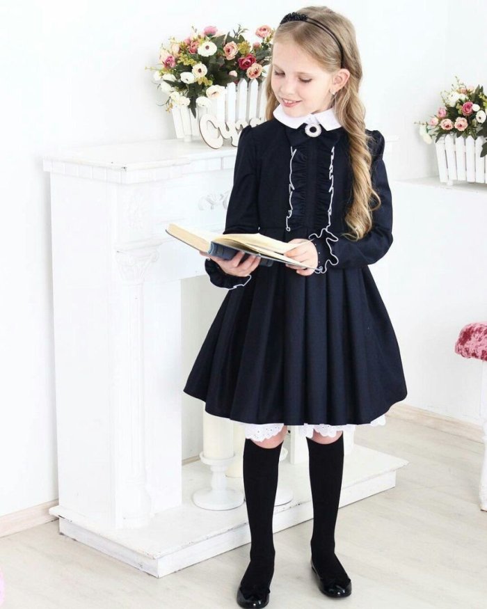 Школьные платья для первоклашек