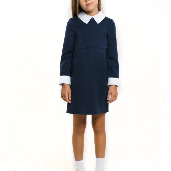 Синяя Школьная форма