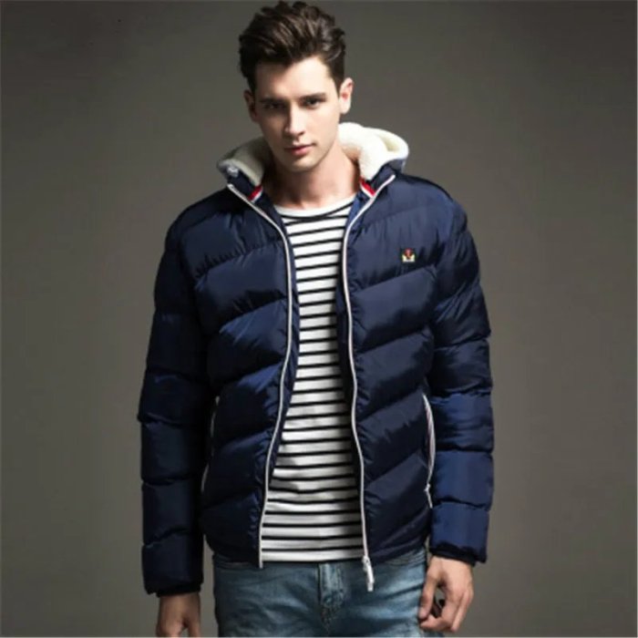 Модные мужские пуховики