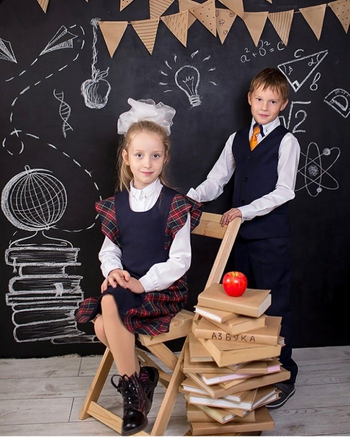 Фотосессия первоклашки