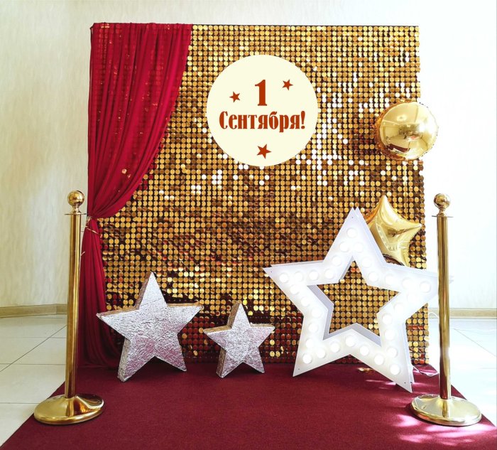 Стена для фотозоны