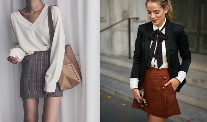 Модный школьный образ