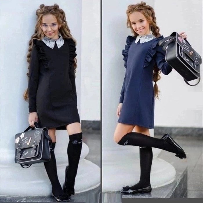 Стильная одежда в школу