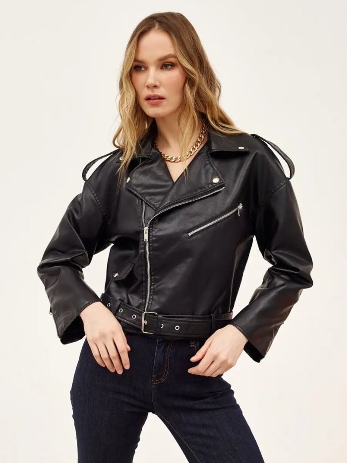 Косуха женская экокожа