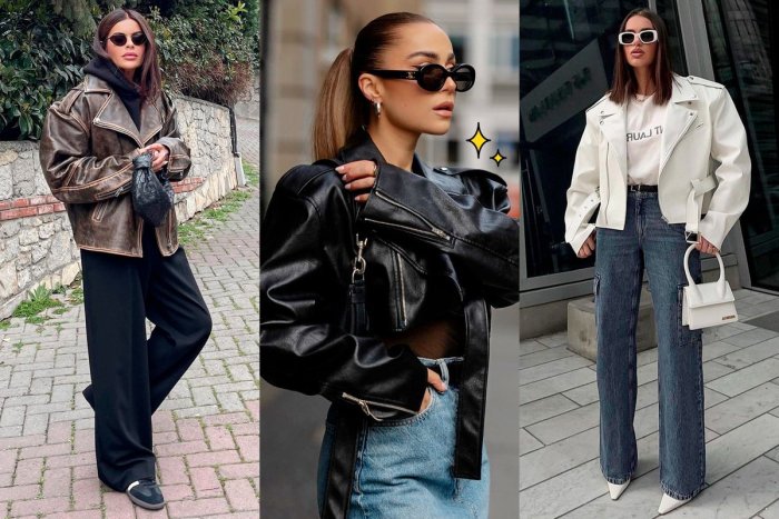 Женские образы с косухой