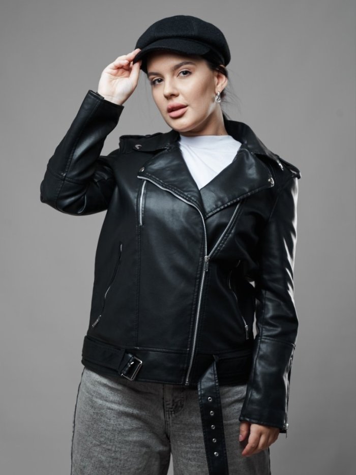 Байкерская куртка женская