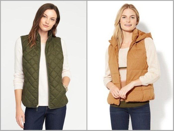 Жилетка женская утепленная