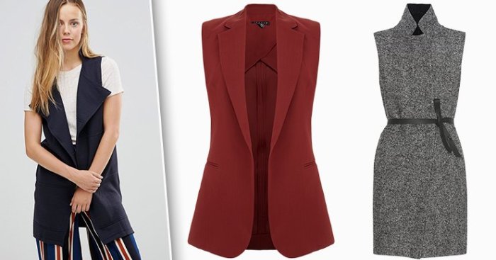 Жилет костюмный женский