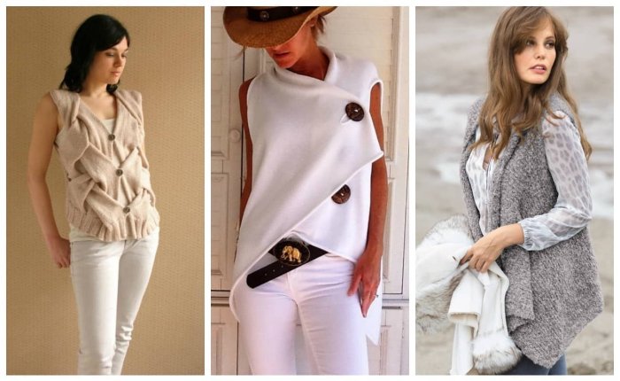 Стильные жилеты для женщин