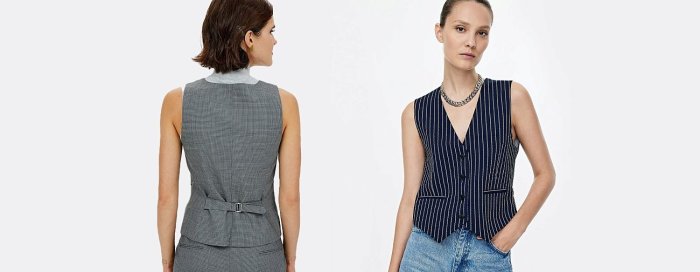 Жилетка с ромбами