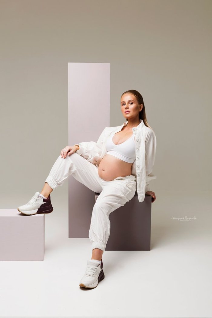 Стильные фотосессии беременных