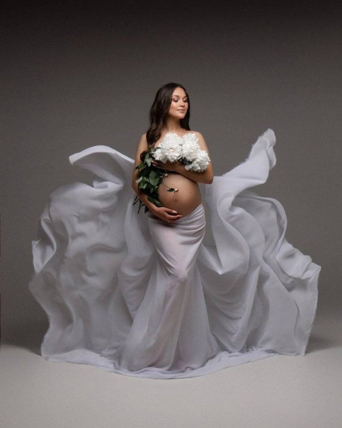 Фотосессия беременности в стиле Vogue