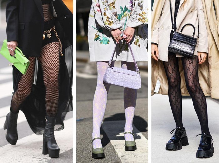 Модные колготки