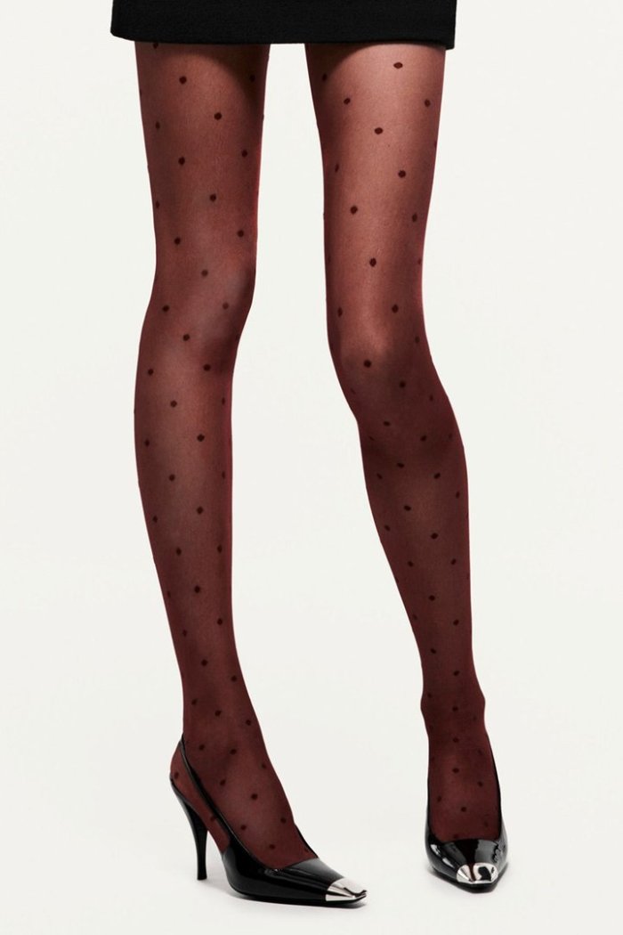 Модные капроновые колготки