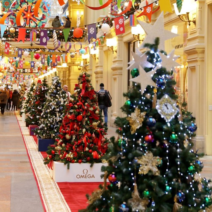 Выставка елок в ГУМЕ