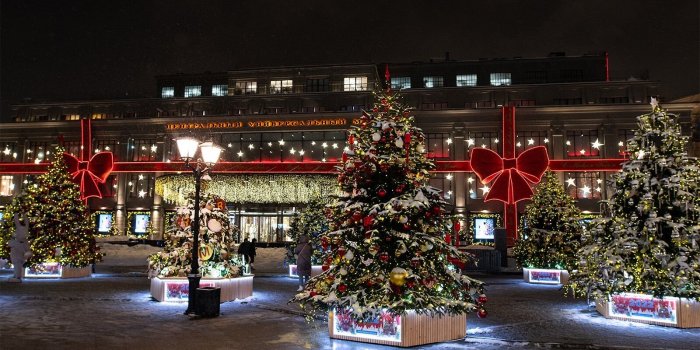 Новогоднее украшение города