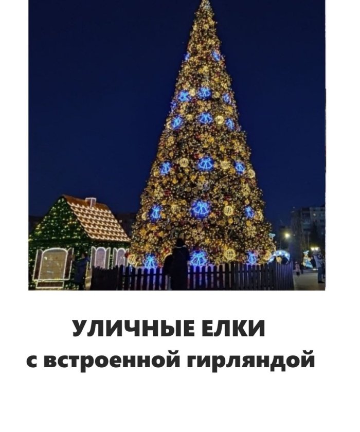 Елка в Курске на театральной площади