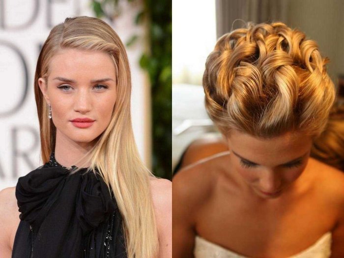 Причёски на выпускной на средние волосы