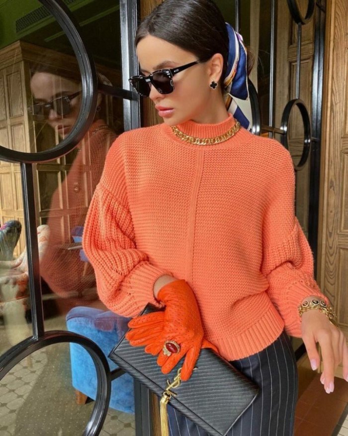 Стильные вязаные вещи для женщин