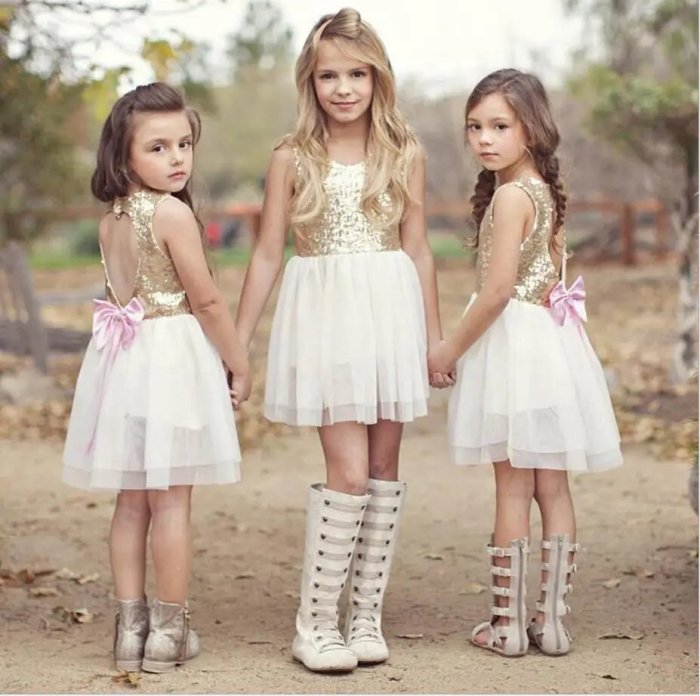 Модные платья для девочек