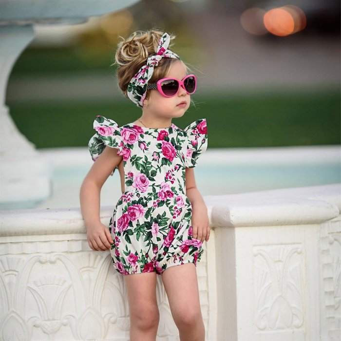 Летний костюм для девочки