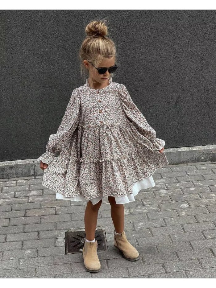 Детское кружевное платье