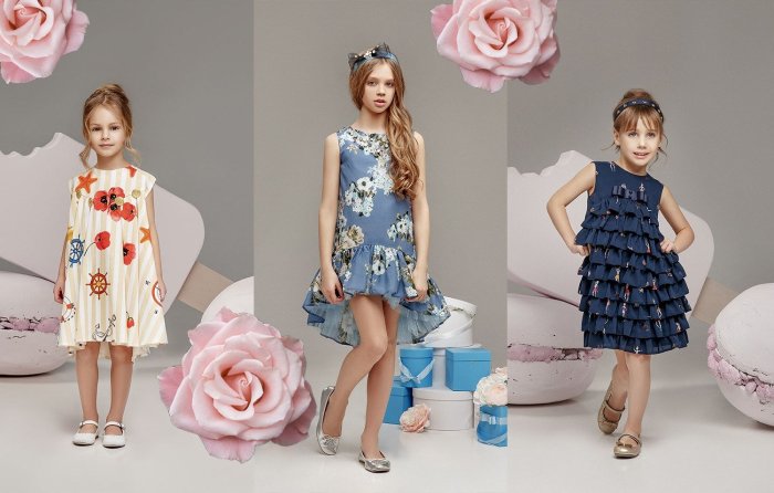 Модные платья для детей