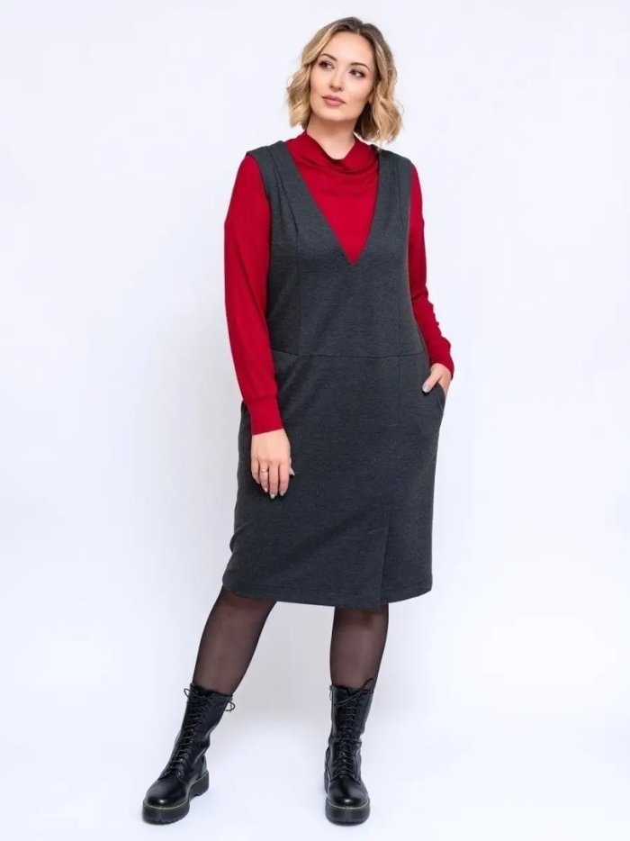 Зимние сарафаны для женщин