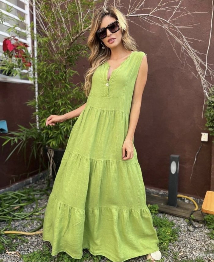 Майя Молик платья лен