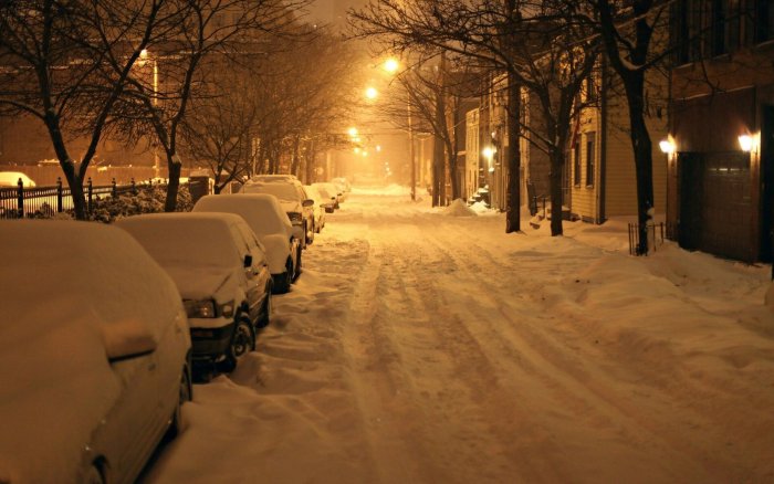 Зимняя улица
