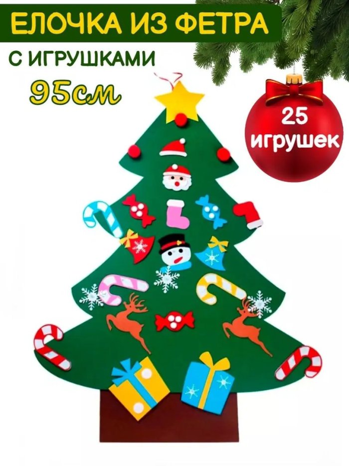 Подвесная елка на вайлдберриз