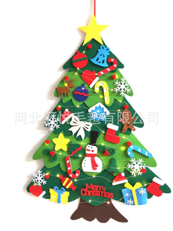 Игрушки из фетра на елку