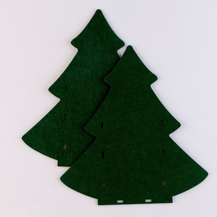 Плоскостные изображения елочек