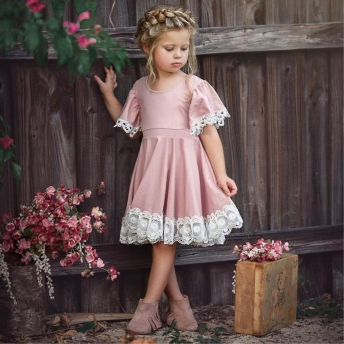 Стильные платья для девочек