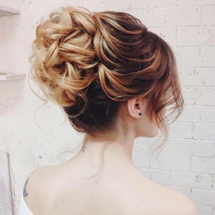 Вечерние прически собранные волосы