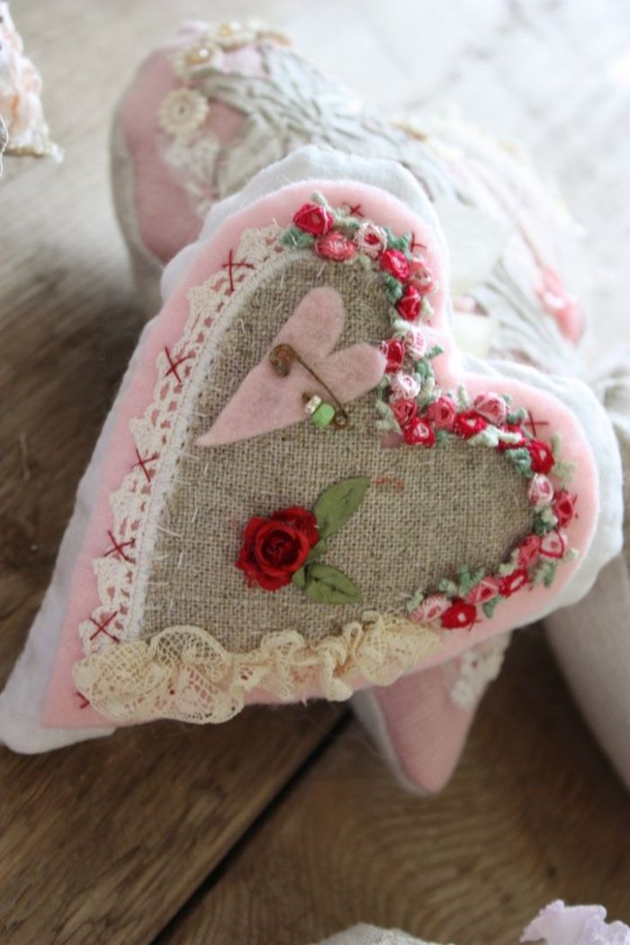 Сердце из ткани