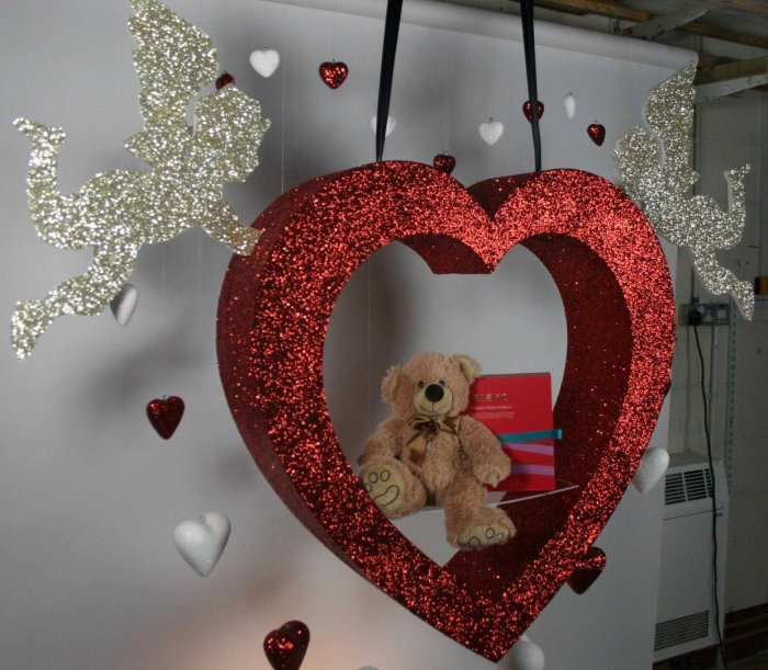 Декорации на день Святого Валентина