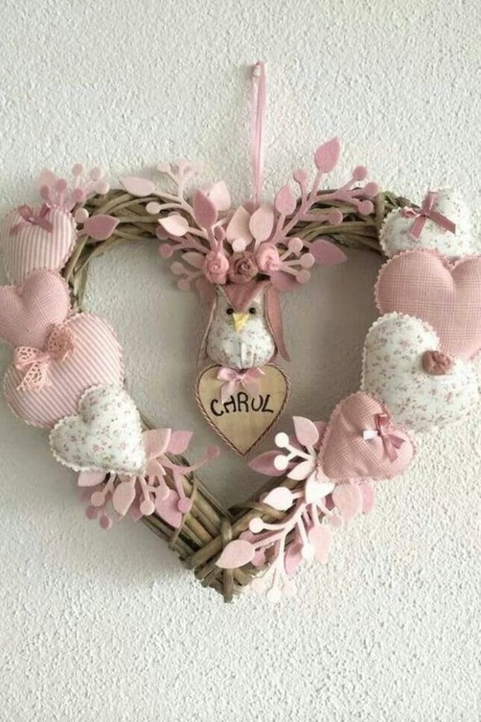 Венок на день Святого Валентина