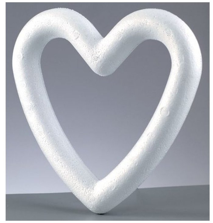 Пенопластовое сердце