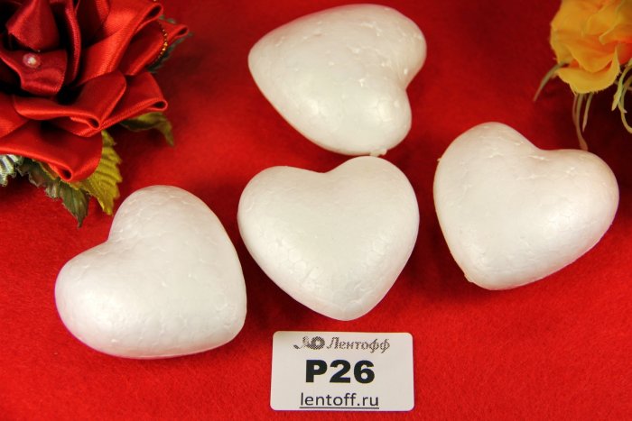 Пенопластовое сердце
